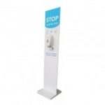 Freestanding Hand Sanitiser Station (with Hand Pump Dispenser)