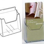 Hot Spot Leaflet Holder Hooks Over Riser. A5 Portrait – save 65%