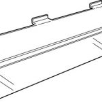 Slatwall Tray for General Purpose: 500mm – save 40%